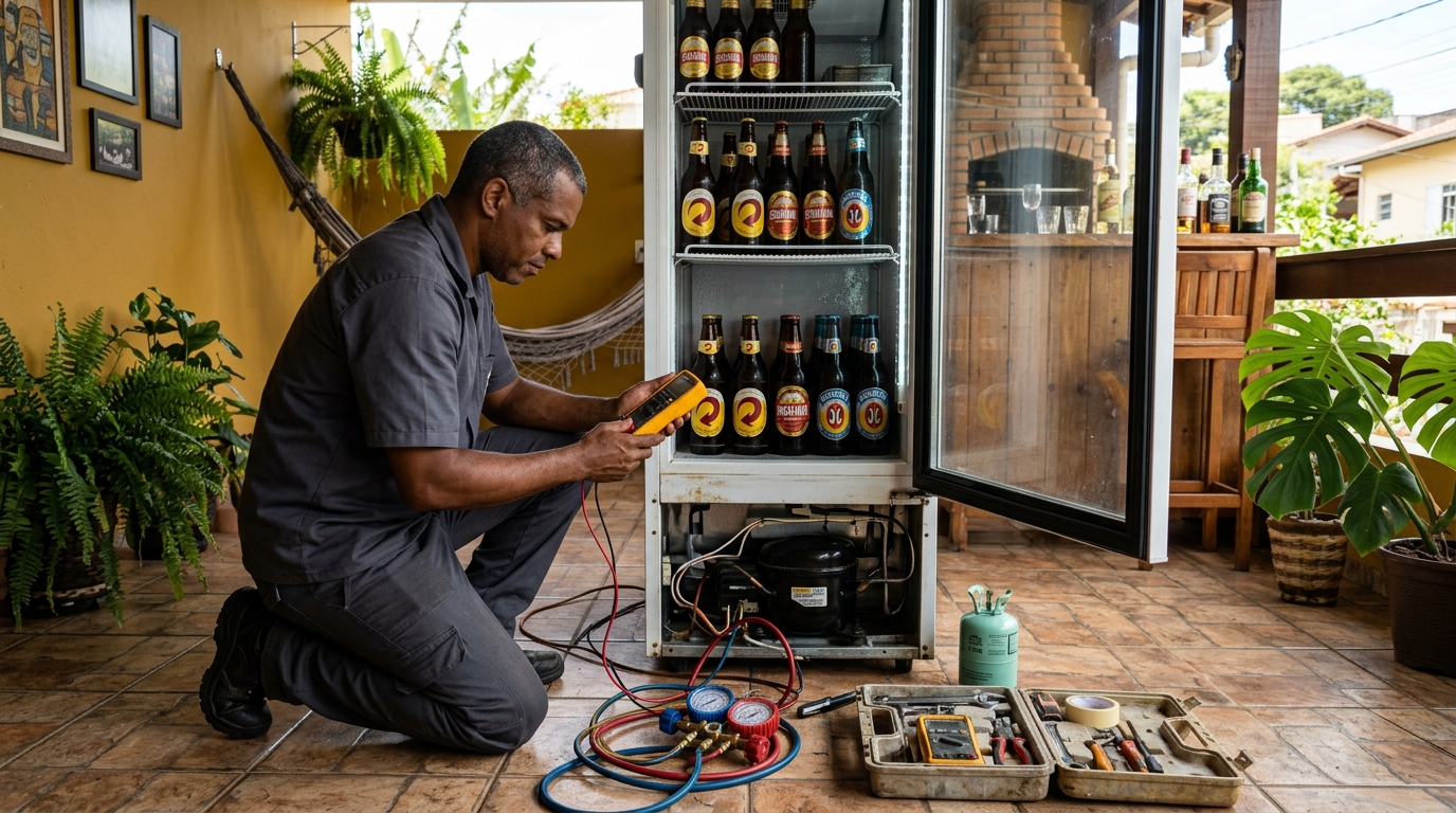 Conserto de Cervejeira em Campinas-SP